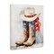 Stupell Industries Patriotic Cowboy Boots Canvas By Arlington Prints